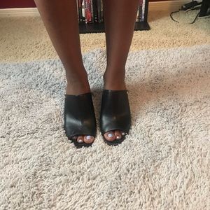 Black Calvin Klein heels